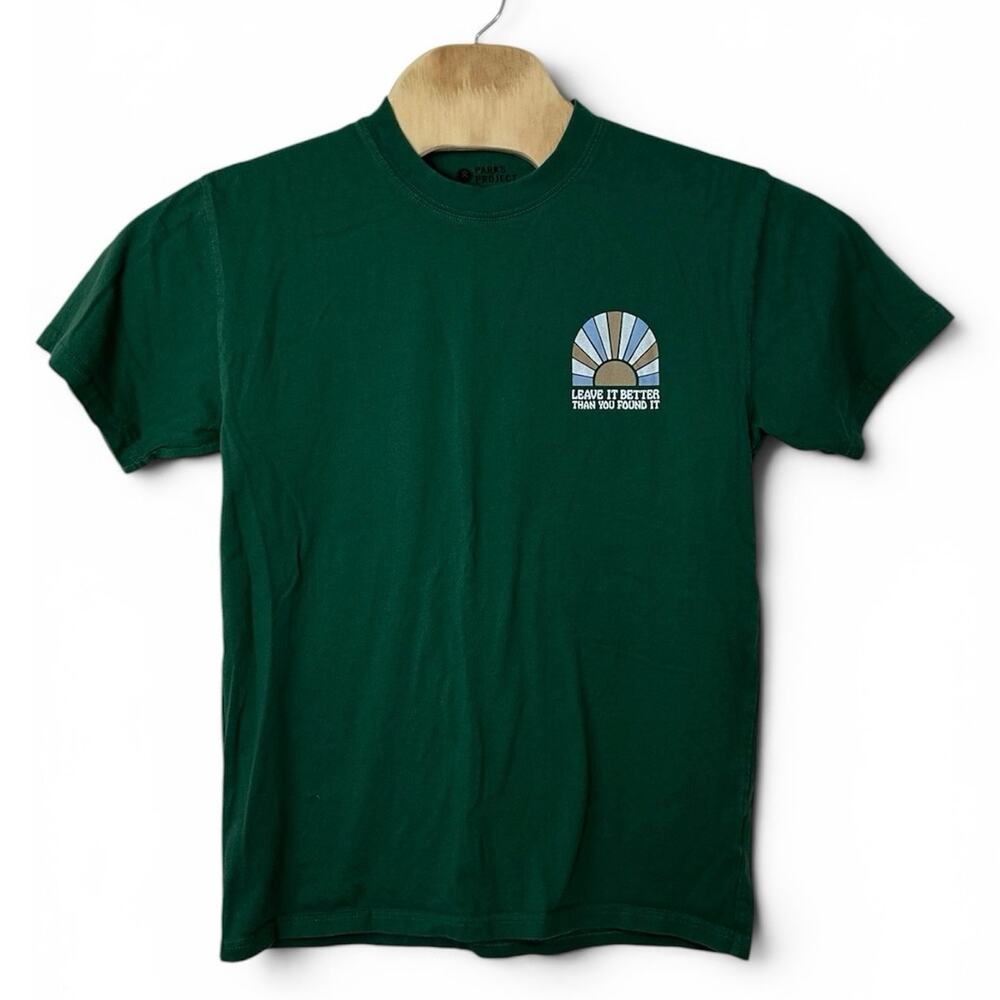 Parks Project Leave It Better Sunrise T-Shirt Size M Graphic Retro National Park